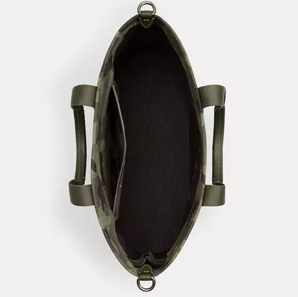 🖤 COACH CAMO PRINT TOTE BAG 38 LIMITED EDITION - Picture 4 of 7